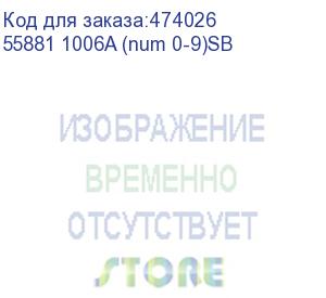 купить плинт тк размык., abs, 10 пар, медь, нумерация (0-9), бело-серый netko optima sb (55881 1006a (num 0-9)sb)