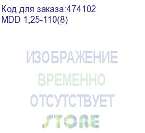 купить клемма ножевая mdd 1,25-110(8), кни 2,8мм, 0,5-1,5мм2, изолированная, красная, 100шт., netko optima