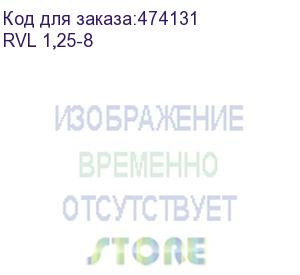 купить кольцевой кабельный наконечник rvl 1,25-8 (нки d=8,4мм) 0,5-1,5мм2, изолированный, красный, 100шт, netko optima