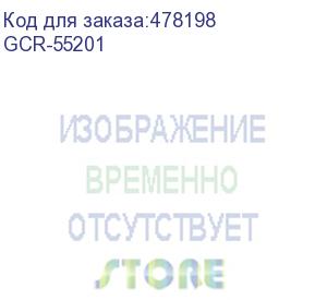 купить gcr кабель 0.5m type c-c power delivery 18 w, бело-зеленый, al case белый, белый пвх (greenconnect) gcr-55201