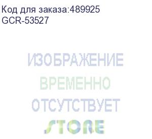 купить gcr патч-корд prof прямой 0.15m, utp медь кат.5e, черный, литой, 24 awg, ethernet 1 гбит/с, rj45, t568b, gcr-53527 (greenconnect)