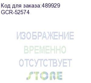 купить gcr патч-корд prof прямой 0.5m, utp медь кат.6, че, 24 awg, ethernet high speed 10 гбит/с, rj45, t568b, gcr-52574 (greenconnect)