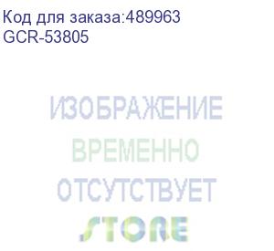 купить gcr удлинитель активный 7.5m usb 2.0, am/af, gold, черно-прозрачный, с усилителем сигнала, разъём для доп.питания, 28/24 awg, gcr-53805 (greenconnect)