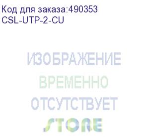 купить skynet кабель utp indoor 2x2x0,46, медный, fluke test, кат.5e, однож., (305м) box, серый (csl-utp-2-cu)