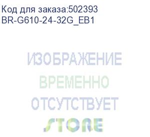 купить коммутатор brocade g610 fc, 24 ports/24 active, 24x32g swl sfp+ xceivers, powersup, rails, entbndl, fos upgradable (ds-6610b,sn3600b,sns2624,db610s) (br-g610-24-32g_eb1)