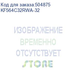 купить оперативная память kingston fury renegade kf564c32rwa-32 ddr5 - 1x 32гб 6400мгц, dimm, white, ret (kingston)