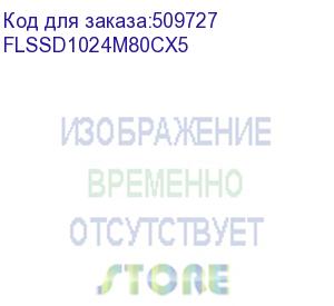 купить твердотельный накопитель/ foxline ssd x5, 1024gb, m.2(22x80mm), sata3, 3d tlc, r/w 560/540mb/s, iops 80 000/75 000, tbw 620, dwpd 0.8 (2 года) flssd1024m80cx5