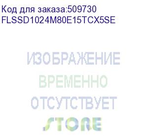 купить твердотельный накопитель/ foxline ssd x5se-e15t, 1024gb, m.2(22x80mm), nvme, pcie 3.0 x4, 3d tlc, r/w 2400/1900mb/s, iops 200 000/400 000, tbw 600 (2 года) flssd1024m80e15tcx5se