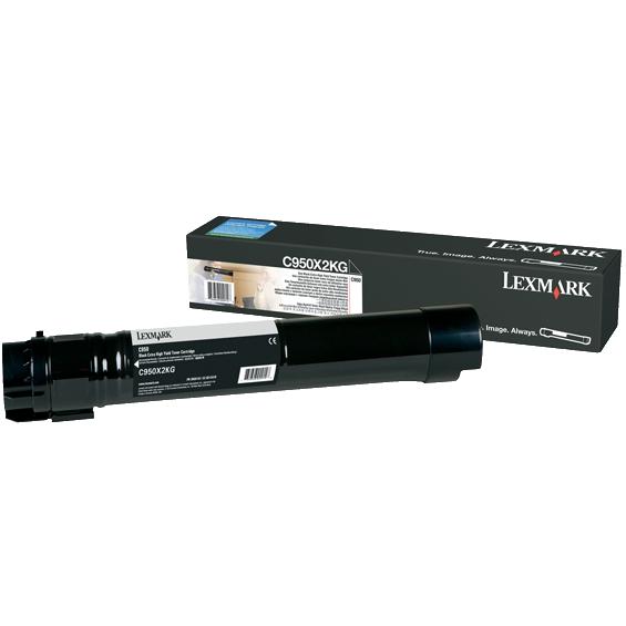 Тонер картридж Lexmark C950X2KG black для C950