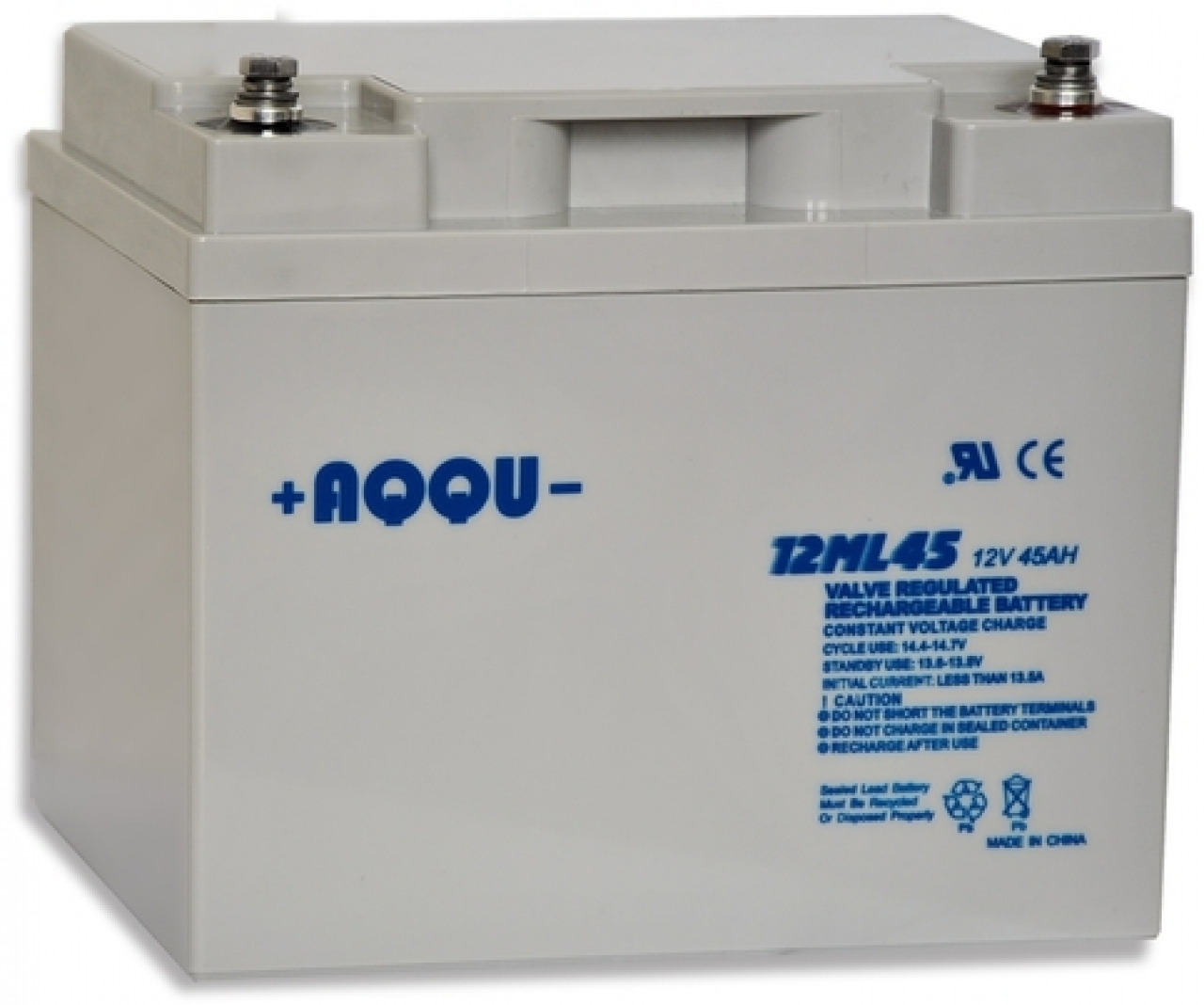 Батарея аккумуляторная 12В/45Ач (AQQU) AQ-12ML45