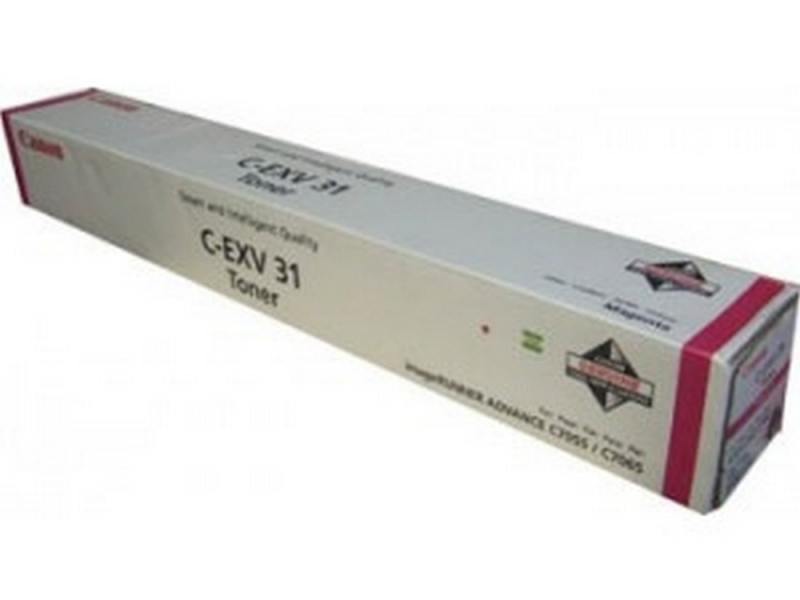Тонер-картридж Canon C-EXV31 Magenta для iR-ADV C7055/ C7065, малиновый (2800B002) (Canon)