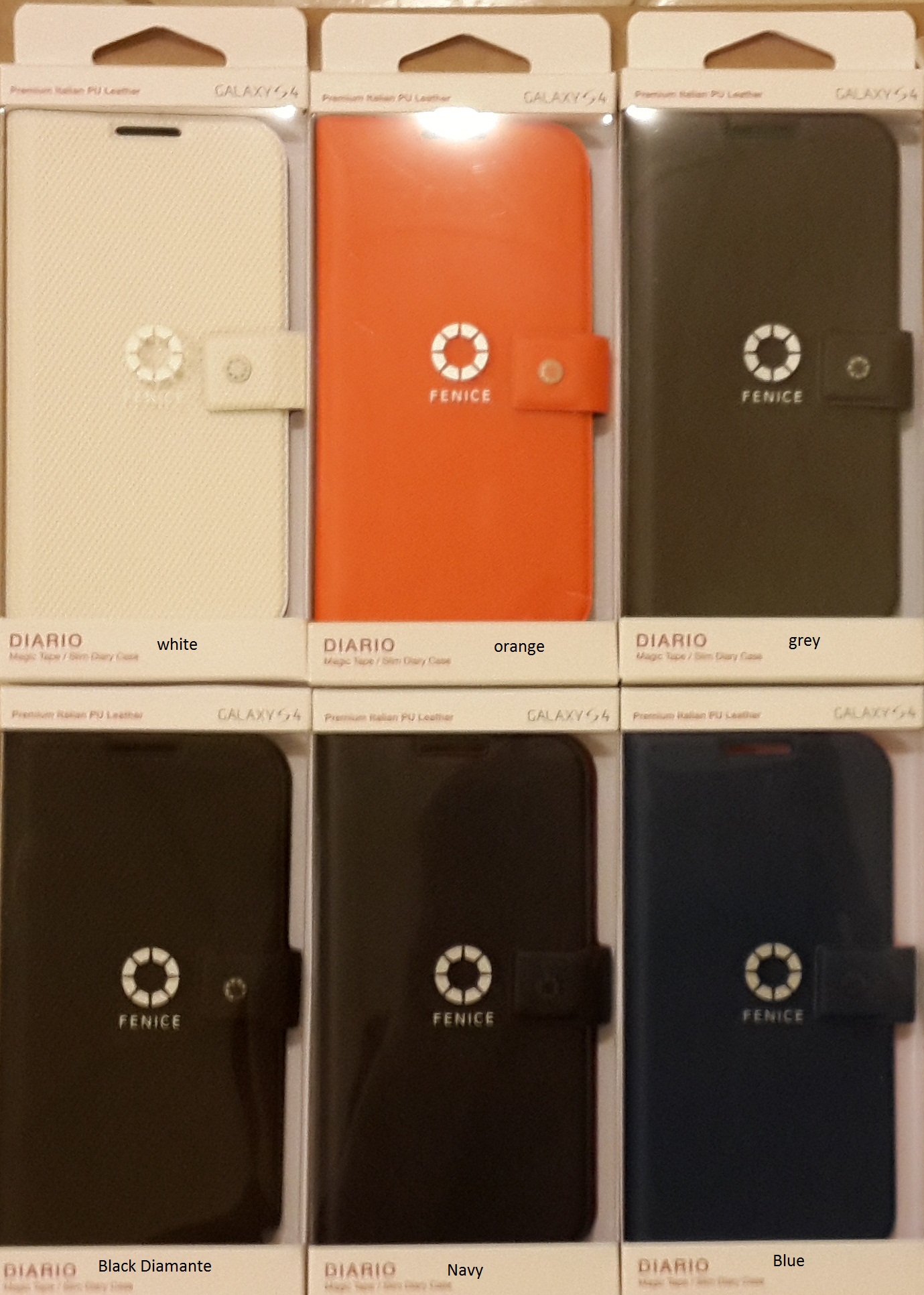 Чехол Fenice DIARIO Galaxy S4 Diary Case_Orange (Fenice)