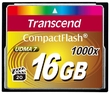 Transcend (16GB CF Card (1000X, TYPE I )) TS16GCF1000