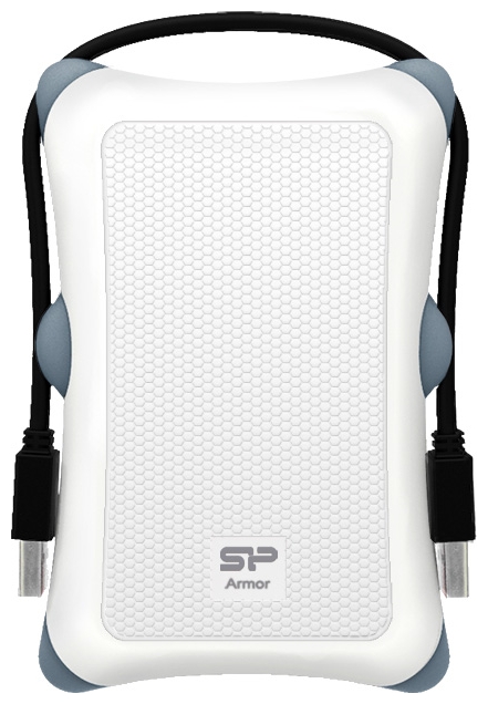 Жесткий диск Silicon Power USB 3.0 2Tb SP020TBPHDA30S3W A30 2.5 белый Armor