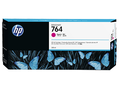 Hewlett Packard (HP 764 300-ml Magenta Ink Cartridge) C1Q14A
