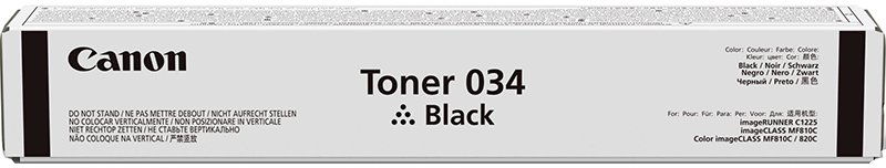 Canon (TONER 034 BLACK Тонер черный) 9454B001