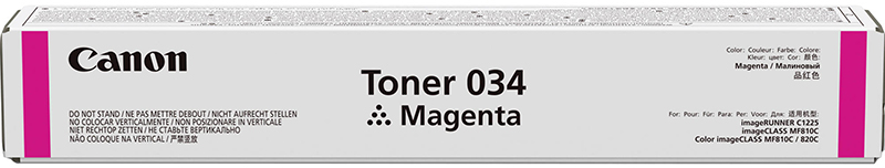 Canon (TONER 034 MAGENTA Тонер красный) 9452B001