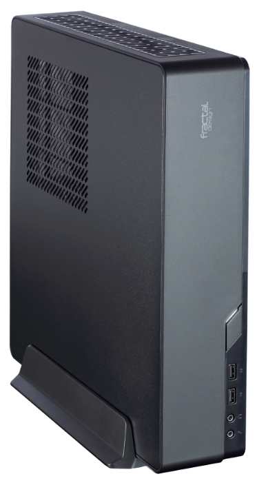 Корпус Fractal Design Node 202 черный w/o PSU miniITX 2xUSB3.0 audio bott PSU FD-CA-NODE-202-BK