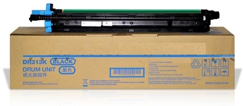 Фотобарабан чёрный DR-313K Konica-Minolta bizhub C308/C368-серия (A7U40RD)