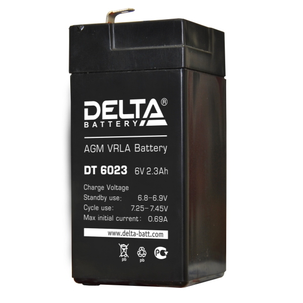 Аккумуляторная батарея Delta (DT 6023)