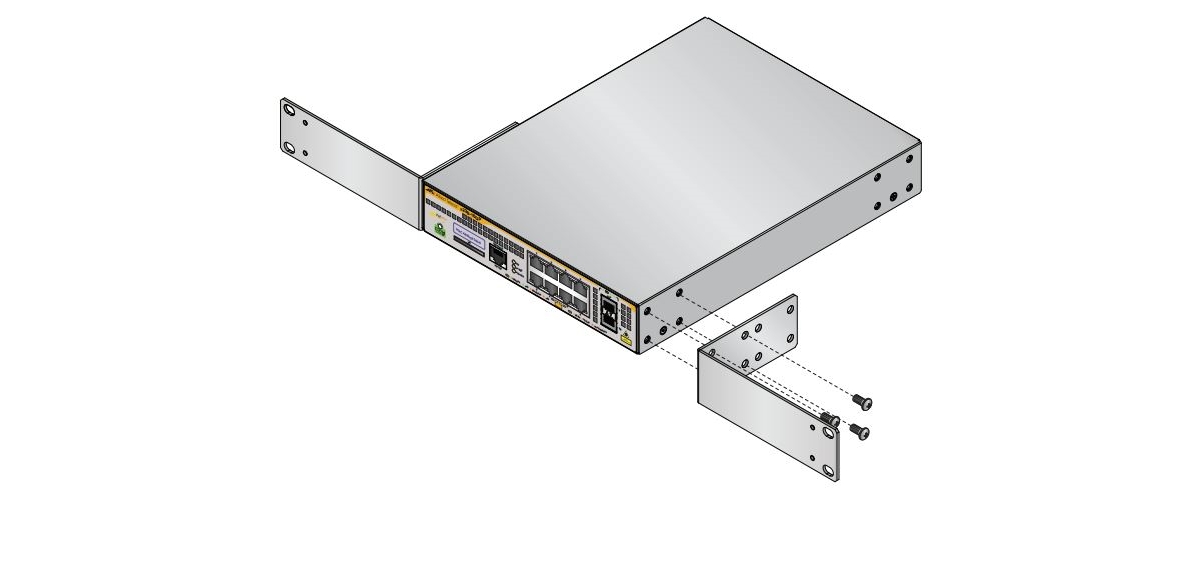 AT-RKMT-J14 (Rack mount brackets for AT-x230-10GP) Allied Telesis