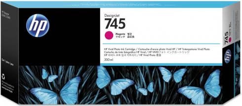 Hewlett Packard (HP 745 300-ml Magenta Ink Cartridge) F9K01A