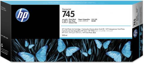 Hewlett Packard (HP 745 300-ml Photo Black Ink Cartridge) F9K04A