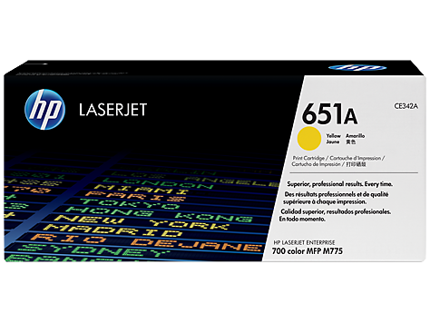 Hewlett Packard (HP 651A Ylw Contract LJ Toner Cartridge) CE342AC