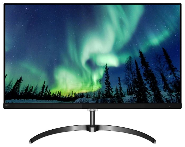 МОНИТОР 27 PHILIPS 276E8VJSB/00 Black-Bronze (4K, IPS, LED, 3840x2160, 5 ms, 178°/178°, 350 cd/m, 20M:1, +2xHDMI 2.0, +DisplayPort 1.2) Philips