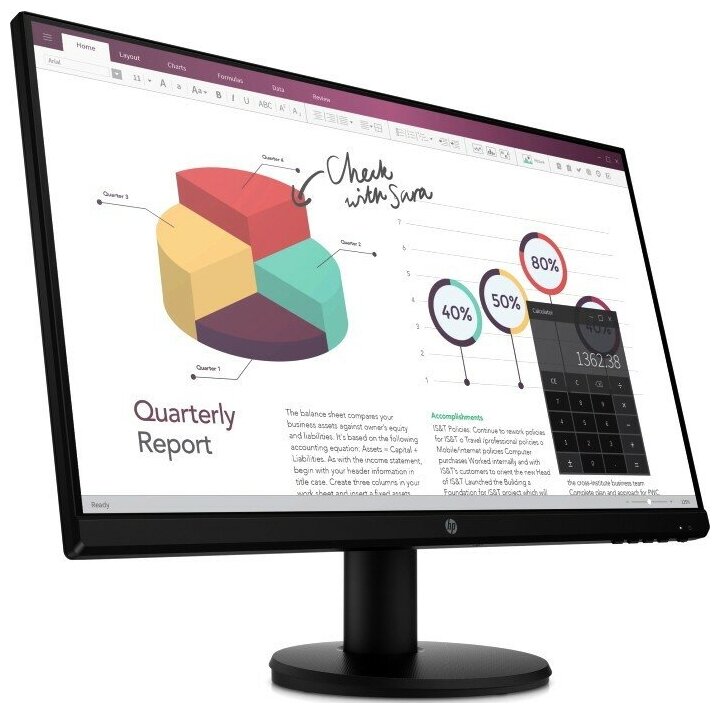 HP P24v G4 FHD Monitor 9TT78AA#ABB