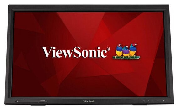 Viewsonic 21.5 TD2223 Touch VA LED, 1920x1080, 5ms, 250cd/m2, 50Mln:1, 178°/178°, VGA, DVI, HDMI, DP, USB*2, колонки, bookstand style, Black