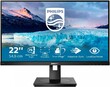 МОНИТОР 21.5 PHILIPS 222S1AE/00 Black с поворотом экрана (IPS, 1920x1080, 75Hz, 4 ms, 178°/178°, 250 cd/m, 50M:1, +DVI, +HDMI 1.4, +DisplayPort 1.2, +MM) Philips