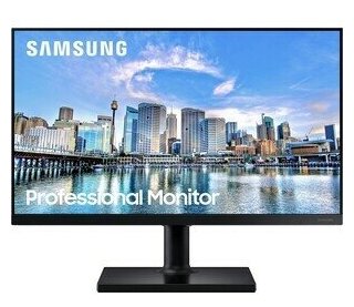 МОНИТОР 23.8 Samsung LF24T450FZI Black (IPS, LED, Wide, 1920x1080, 75Hz, 5ms, 178°/178°, 200 cd/m, 1000:1, +DP, +2хHDMI, +MM, +2xUSB 2.0, +Pivot) (LF24T450FZIXCI) SAMSUNG