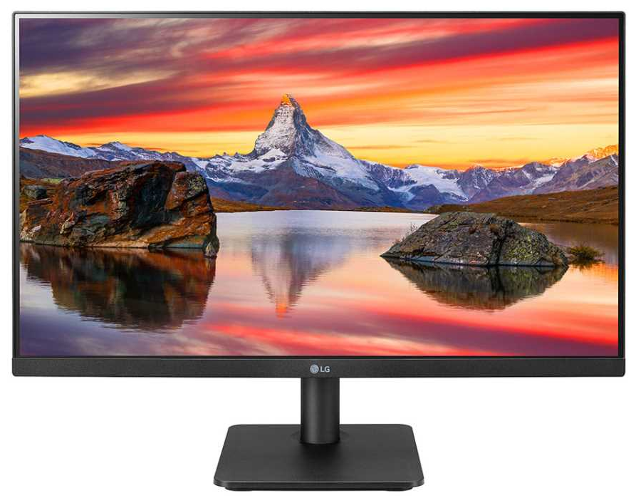 Монитор LCD 24 (16:9) 1920х1080(FHD) IPS, nonGLARE, 200cd/m2, H178°/V178°, 1000:1, 16,7 миллионов цветов, 5ms, VGA, DVI, HDMI, Tilt, Black (LG)
