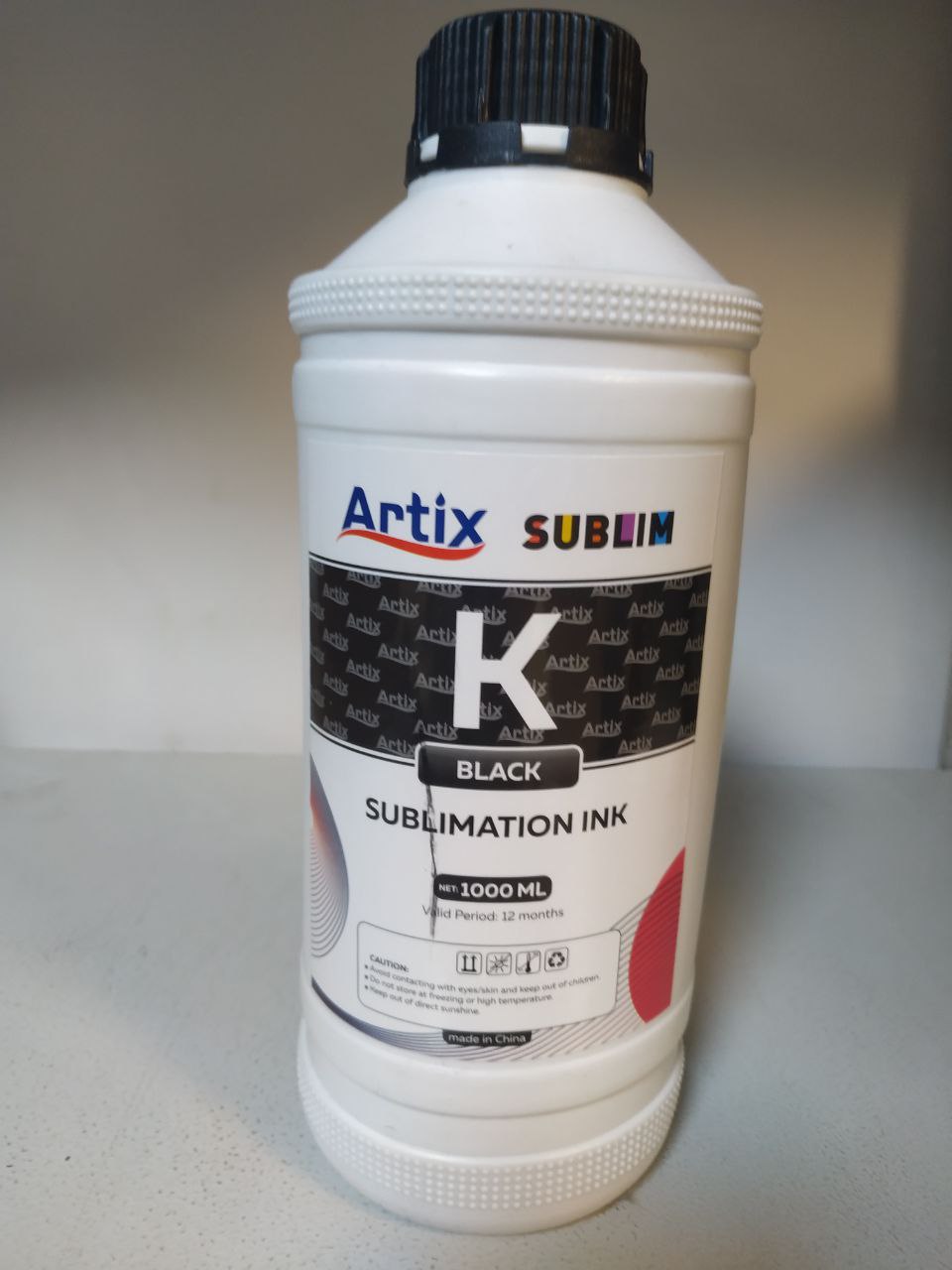 Чернила Artix Sublim, Бутылка 1л, Black