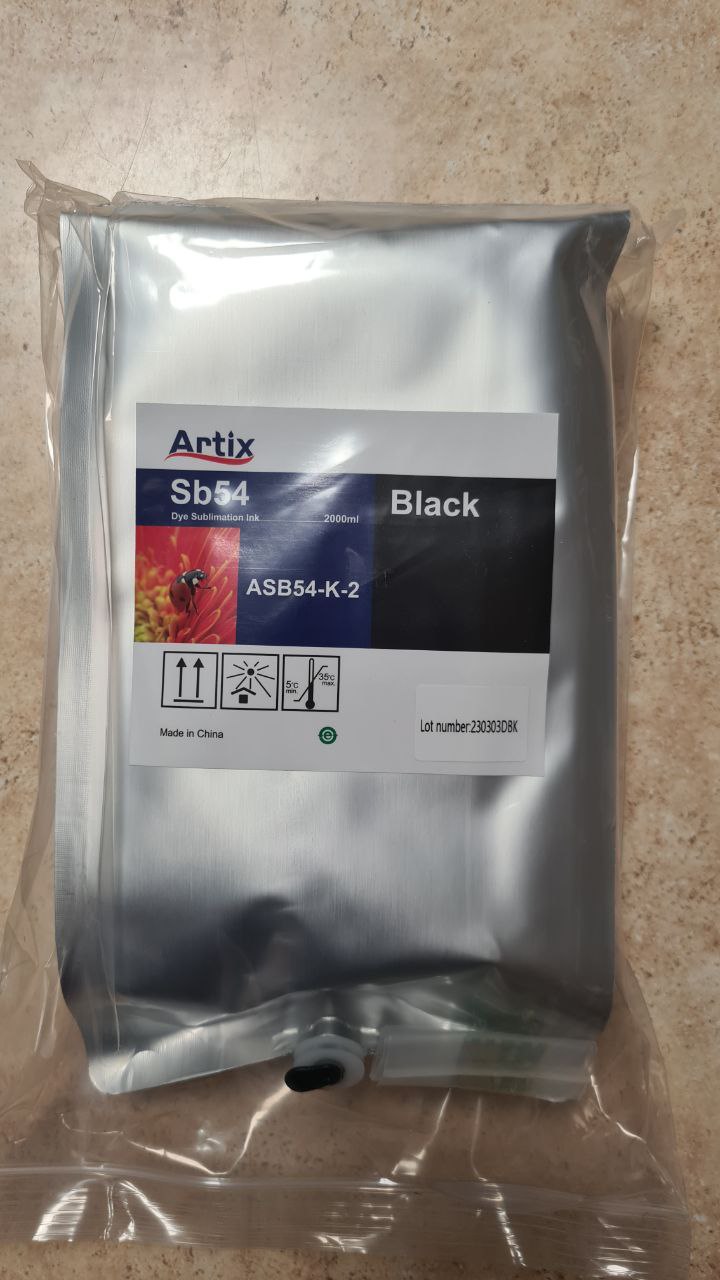 Чернила сублимационные Artix Sb54 Black, 2L