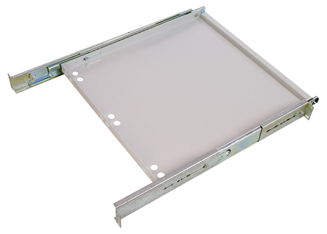 Полка клавиатурная с телескопическими направляющими, регулируемая глубина 580-750 мм ТСВ-К4