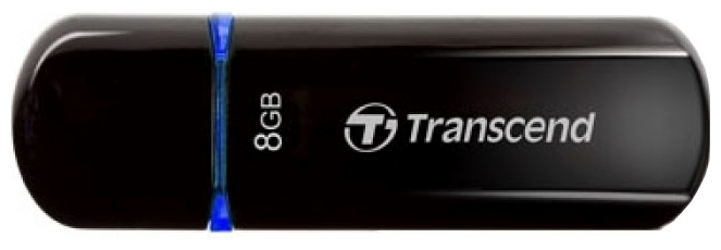 Transcend (Transcend 8GB JetFlash 600 (Black/Blue) High Speed) TS8GJF600