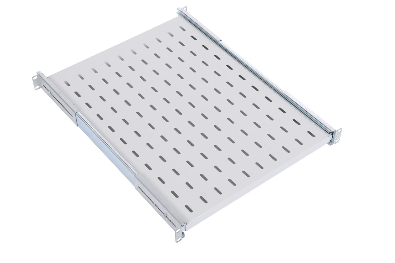 Полка перфорированная выдвижная с телескопическими направляющими, глубина 450 мм (ТСВ-45)