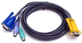 ATEN (CABLE SP15 M(Y)-- HD15M/MINIDIN6M 1.8m) 2L-5202P