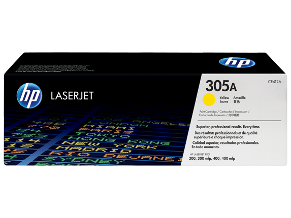 Картридж HP 305A Yellow LaserJet Toner Cartridge (CE412A)