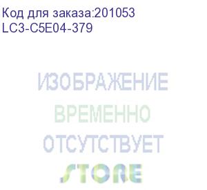 купить itk кабель связи витая пара f/utp, кат. 5е, 4 пары 24 awg, solid, ldpe + кабель питания 2x0,75мм2, 305м, черный (lc3-c5e04-379)