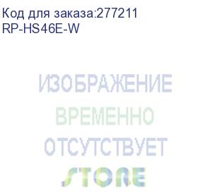 купить наушники panasonic/ клипсы 20-20000гц 1.1м 3.5мм 108дб белые rp-hs46e-w