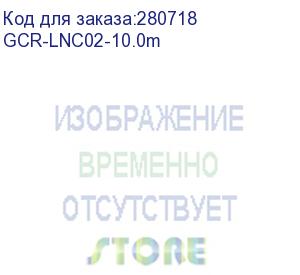 купить greenconnect патч-корд прямой 10.0m, utp кат.5e, желтый, позолоченные контакты, 24 awg, литой, ethernet high speed 1 гбит/с, rj45, t568b gcr-lnc02-10.0m