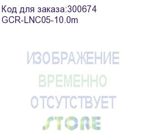 купить greenconnect патч-корд прямой 10.0m, utp кат.5e, зеленый, позолоченные контакты, 24 awg, литой, gcr-lnc05-10.0m, ethernet high speed 1 гбит/с, rj45, t568b