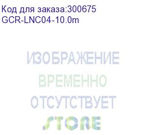 купить greenconnect патч-корд прямой 10.0m, utp кат.5e, красный, позолоченные контакты, 24 awg, литой, gcr-lnc04-10.0m, ethernet high speed 1 гбит/с, rj45, t568b