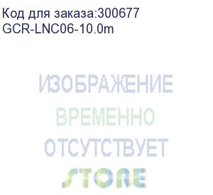 купить greenconnect патч-корд прямой 10.0m, utp кат.5e, черный, позолоченные контакты, 24 awg, литой, gcr-lnc06-10.0m, ethernet high speed 1 гбит/с, rj45, t568b