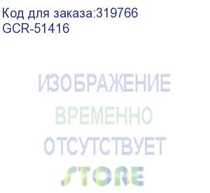 купить лента липучка gcr, для стяжки, 2м, черная, gcr-51416 (greenconnect)