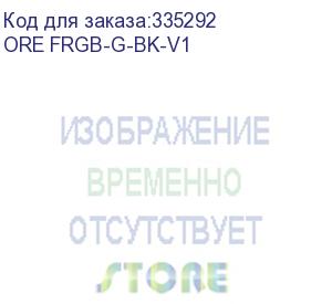 купить корпус aerocool ore saturn frgb-g-bk-v1 черный без бп atx 2x120mm 2xusb2.0 1xusb3.0 audio bott psu (ore frgb-g-bk-v1) aerocool