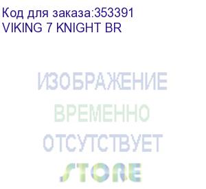 купить кресло игровое бюрократ viking 7 knight fabric коричневый текстиль/эко.кожа с подголов. крестовина металл (viking 7 knight br) бюрократ